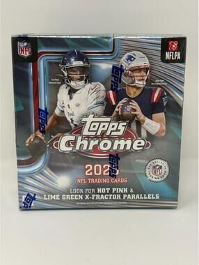 2025 Topps Chrome Football Mega Box Factory Sealed IN HAND SHIPS TODAY NFL
